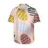 Chemises décontractées pour hommes hommes Femmes Pâques Hawaiian Shirt Happy Short Sleeve Cuban Collar bouton-bas Tops pour 240417