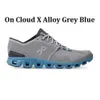 Cloud x Nova No1 Formulaire Chaussures de course Federer Designer Men Femmes Femmes Cushion Sneakers Workout Cross Training Shoe Blanc Blanc ALOE