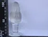 Neuer glattes Analstecker transparentes Glas Butt Plug Anus Dilator Stecker Erwachsene Sexspielzeug für Frau Buttplug Spielzeug S9246502880
