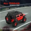 Diecast Model Cars WlToYs 2428 1 24 Mini RC Car 2.4G z LED LED LED 4WD Off-Road Electric Tracked Childrens Zdalne sterowane zabawki ciężarówki J240417