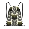 Sacolas de compras ele me ama Cloudberry Backpack Backpack Mull Men Gym Sport Sackpack portátil Orla Kiely Treinando saco de bolsa