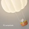 Lampe murale Ballon à air romantique chambre d'enfants lége