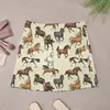 Skirts Sunset Horse Skirt Ladies Cool Animal Print Elegant Mini High-waisted Trendy Korean Fashion Casual Big Size 3XL 4XL