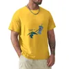 Men's Polos Thirsty-T-shirt Panic Customs Summer Top Top Vintage Mens Graphic Camisetas Pacote