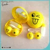 Sunglasses Cases Lymouko Cute Cartoon Expression Patterns Portable with Mirror Contact Lens Case for Kit Holder Lenses Container Box Y240416