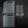 エンクロージャーESTD 3.5 in DIYアクリルハードディスクブラケットベイデスクトップコンピューター外部ハードシェルフラックHDDストレージボックス