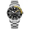 Нарученные часы Duka Mens Watches Mechanical Top Automatic Watch for Men Sport Sapphire Mirror NH35 Исправленные часы нержавеющей стали