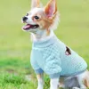 Veste de vêtements pour animaux de compagnie en molleton doux en toisse molle Small Chihuahua Winter Coat Vêtements pour chiens moyens pug Ropa Perro