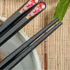 Chopsticks 6Pair Japanese Reusable Pointed Tip Glass Fiber Non-Slip Table Seary Nrowers Set Kitchen Supplies