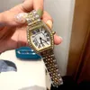 Regarder des femmes Habiller Watch Luxury Fashion Casual Watchs Diamond Case Quartz Mouvement Japon Batterie en acier inoxydable Corloge analogique analogique Montre Luxe