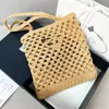 Designer bags summer Raffia beach bag Straw Women 2024 Luxury Handbags Shoulder Messenger holiday beach Crochet purse tote 1BG493 embroidery Knitting Woman