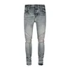 Jeans de créateurs pour hommes en jeans de randonnée pantalon Hip Hop High High Street Brand Pantalones Vaqueros para Hombre Motorcycle broderie Close Adapt29-40