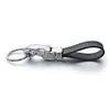 Keychains 끈은 금속 표현 헤드 헤드 가죽 키 체인 링 링 링 홀더 남자 여자 고품질 선물 K262 D240417을위한 키 체인 키 체인