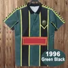 1996 Kedah Darul Aman Retro Mens Soccer Jerseys #19 Green Black Football Shirts Short Sleeve Adult Uniforms