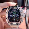 Men Watch Top Automatic Modified Wristwatches Rm011 Swiss Mechanical Crystal Case Made