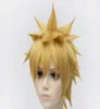 Uzumaki Naruto Kısa Sarışın Moda Cosplay Wig Hair01235674213