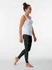 I pantaloni attivi brillano nei leggings estetici della stella scura palestra sportiva push up gambing sportstness abbigliamento femminile