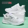 Casual Shoes Ozersk Spring Women's Sneakers Korean Style Andningsbara sportkvinnor Solid Color Air Mesh Woman