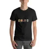 Polos Men's Doodle Bob comme un t-shirt de toast à la cannelle Crunch T-shirts graphiques T-shirt Man Tops d'été Black Mens Plain