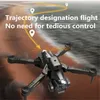 Drony 4K Profesjonalna fotografia lotnicza WiFi FPV RC Dron 2,4G 4-drogi Unikanie przeszkody 3 Kamera przepływ optycznego zdalnego sterowania zabawkiem Drone 24416