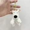 Pluszowe breloki Piękne Kawaii West Highland Plush Dog Zabawek breloków Kreskówka Zwierzęta Torba Dekora