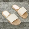 Damskie trend mody niscon zużycie wygodne miękkie płaskie sandały Flipflops 240412