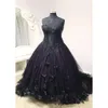 Black And Prom Masqurad Gothic Purpl Drsss 3D Floral Appliqud Badd 2022 Womn Vintag Historical Victorian Corst Swthart Evning Gowns Lac Plus