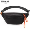 Taillezakken Tinyat Pack Bag Dames Schouder Fanny Grote telefoon Travel Sport Dames Geld riem Pouch Men Fashion Banana