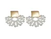 Femmes géométriques de perle simulées vintage Secteur d'oreilles enrôles Gift Bohemian Drop Boucles d'oreilles bijoux 4305525