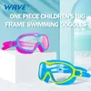 Дети плавательные гуглы с антипроницаемыми водонепроницаемыми жидкостью на 95% большие рамки УФ-защита плавательных стаканов 240415