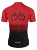 Heren Zip Up kleurenblok Cycling Jersey Snel droog vocht Wicking Ademende korte mouwen MTB Mountain Bike Shirt 240411