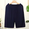 Homme Short Mens Jogging Casual Sweatpant Men size 6XL Breathable Home shorts Beach Solid Cotton Shorts Striped Panties 240403