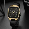 Wristwatches CURREN Fashion Business Man Watches Luminous Waterproof Stainless Steel Quartz Watch for Men Casual Sport Chronograph Reloj Homb d240417