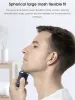 Rakare Enchen Mini Electric Face Shaver för män Uppladdningsbar rakskägg Maskin Våttork Dual Use Waterproof Traveler Electric Razor