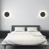 Wall Lamp AOSONG Contemporary Indoor Living Room Bedroom Bedside Nordic Art El Corridor Hallway