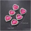 Knot Earrings Cuier 11.7Cm Large Drop For Women Pink Heart Pendientes Statement Long Fashion Jewelry Party Gifts Delivery Earring Dhn87