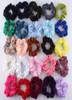 NOVAS MULHERES VELVET ELÁSTICA ELATIC HAIR SCRINCIEL SCRANCHY Bands Band Ponytail Holder Tamanho Médio 4154867