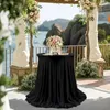 Table Cloth Stretch Skirt White Cover El Conference Cocktail Bar Round Solid ColourCross Border Banquet Decor