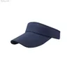 Visors Capas Mujeres Cabas de visor Long Vacío Copas No Sol Sol Viceras para Mujer Sombreros Summer Summen Mujer Gat For The Sun Y240417