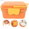 Bento Boxes Lunch Box Meal Prep Containers Insulation Bento Case Food Storage Holder Pp Office L49