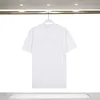 2024 Letnie swobodny luksusowy koszulka z krótkim rękawem męską bawełniana litera drukarnia luźna koszula mody duży rozmiar mężczyzny polo