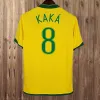 1998 Dunga Brazil Retro Mens Soccer Jerseys 1994 Ромарио Пеле Роналдиньо Rivaldo Careca Leonardo R. Carlos Fabiano D. Alves Brasil Home Away Football Рубашки