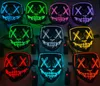 Halloween Mask Led Light Up Funny Masks The Purge Election Year Great Festival Cosplay Cosplay Costume Supplies Party Mask RRA43316862968