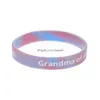 Jelly 1pc oma van een engel sile rubber polsband mix kleuren mode decoratie cadeau een cadeau voor familie drop levering sieraden bh dhcp6