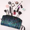 Aufbewahrungstaschen Kawaii yayoi Kusama Ästhetik Neon Reisen Toilettenbeutel Frauen Kosmetische Make -up Schönheit Dopp Kit