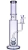 Толстый 14 -дюймовый прямой бонг сферический стаканная стеклянная труба для водопроводной трубы кальян