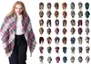 Women Plaid Orgnves Grid Tassel Check Shawl Shawr Tartan Tartan Cashmere Cashmere Neckerchief Nevelwnals Ninkets Wracks5140642