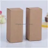 Packing Boxes Wholesale Lip Gloss Kraft Paper Lipstick Packaging Rec Makeup Tube Storage Drop Delivery Office School Business Industri Dhyhr