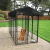 Appareils pour chiens chanceux 8ft x 4ft 6ft Uptown Wouded Wire Secure Outdoor Pet Kennel Playpen Crate Accessoires