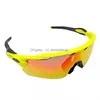 MTB Sports Outdoor Cycling Sunglasses WindProof Mens and Womens UV400偏光オークメガネボックスエレクトリックバイクライディングアイプロテクションM75o